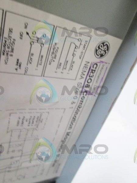 GENERAL ELECTRIC CR308 STARTER COMBINATION  UNMP