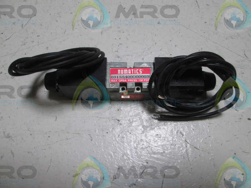 NUMATICS 031SS400O000030 SOLENOID VALVE  UNMP
