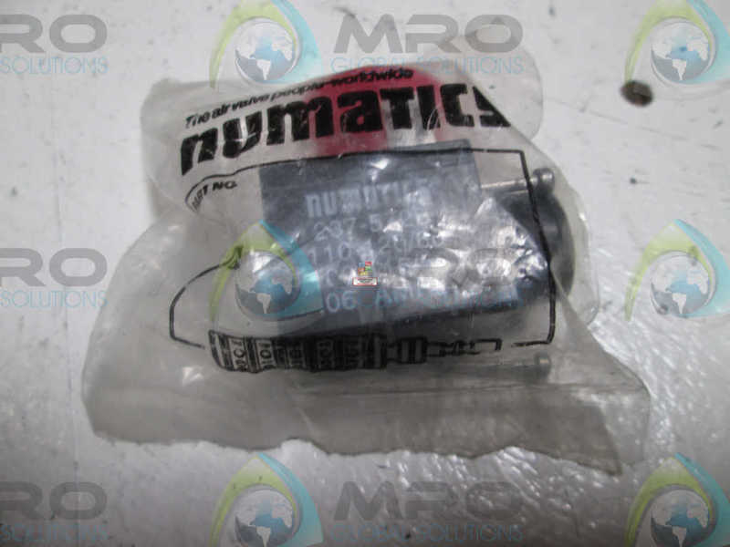 NUMATICS 237-572B SOLENOID VALVE * NEW IN FACTORY BAG *
