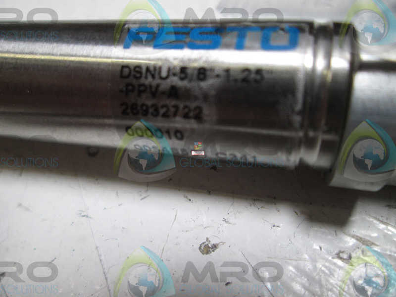 FESTO DSNU-5/8"-1.25"-PPV-A PNEUMATIC CYLINDER  UNMP