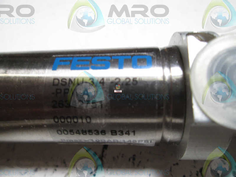 FESTO DSNU-3/4"-2.25"-PPV-A PNEUMATIC CYLINDER  NSNP