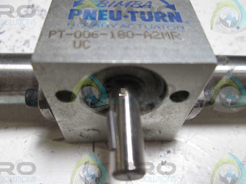 BIMBA PT-006-180-A2MR ROTARY ACTUATOR (AS PICTURED)  UNMP