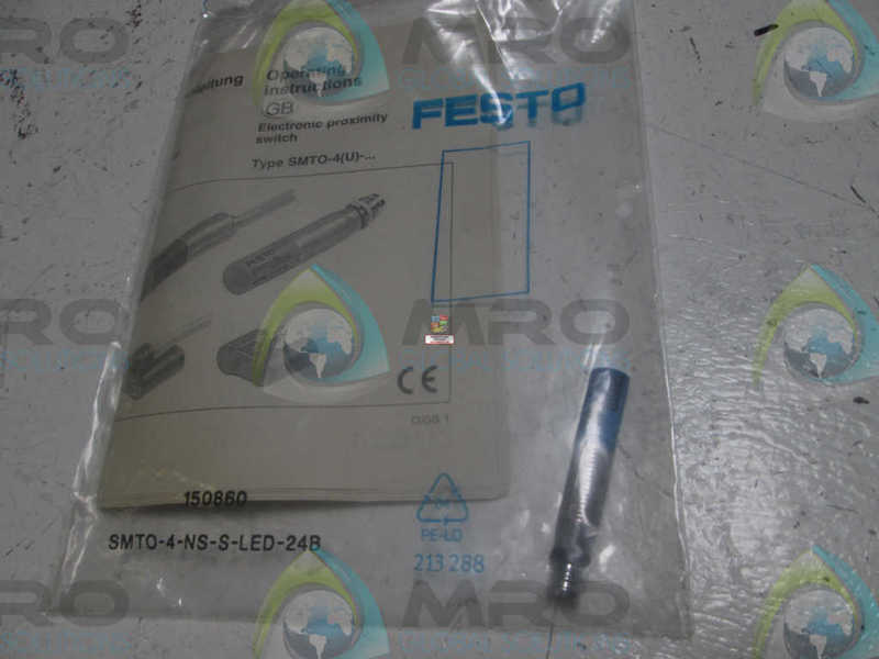 FESTO SMTO-4-NS-S-LED-24B PROXIMITY SENSOR * NEW IN A FACTORY BAG *