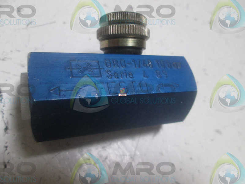 FESTO GRO-1/40 10 BAR CONTROL VALVE  UNMP