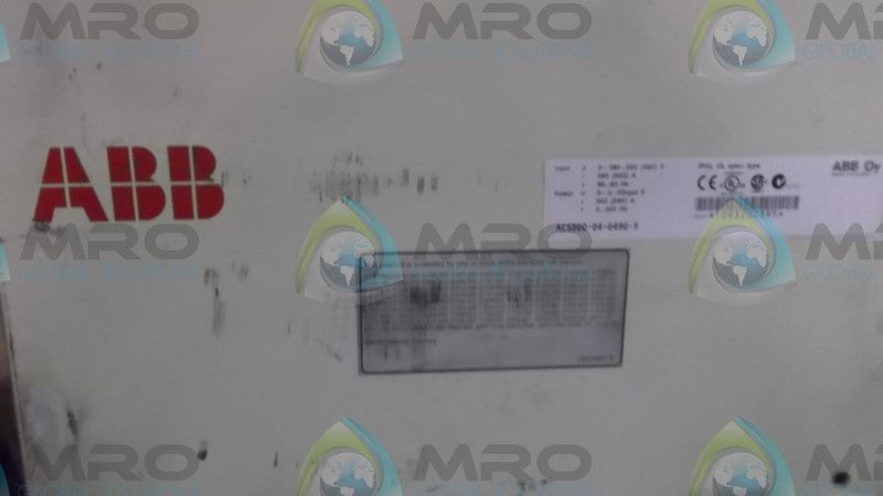 ABB ACS800-04-0490-5 MODULE * REFURB *