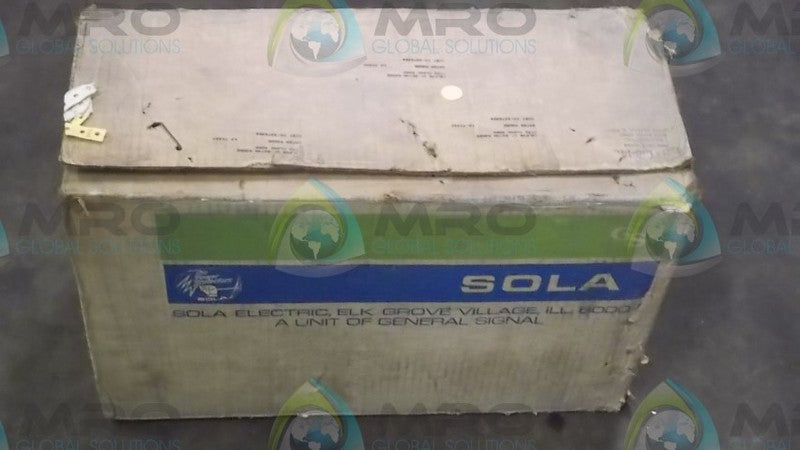SOLA 28-2226 POWER SUPPLY 100-130/200-260V  NSMP