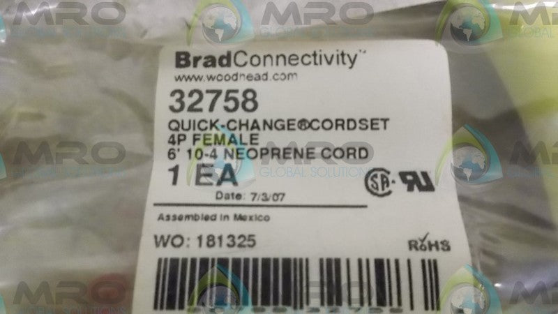 BRAD HARRISON 32758 * NEW IN A BAG *