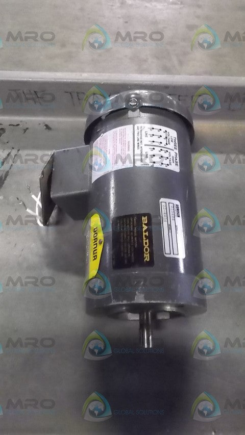 BALDOR 33-1163-0422 MOTOR .25HP 460V * USED *