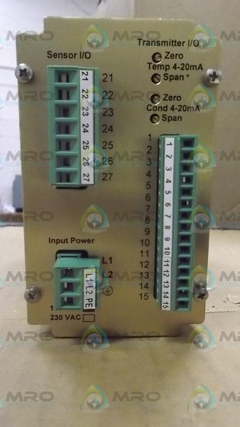 ENDRESS+HAUSER 622A7T-TF025 CONDUCTIVITY & TEMPERATURE MONITOR  NSNP