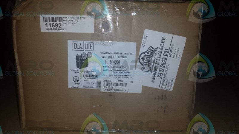DUAL LITE N4X4 COMMERCIAL EMERGENCY LIGHT  NSMP