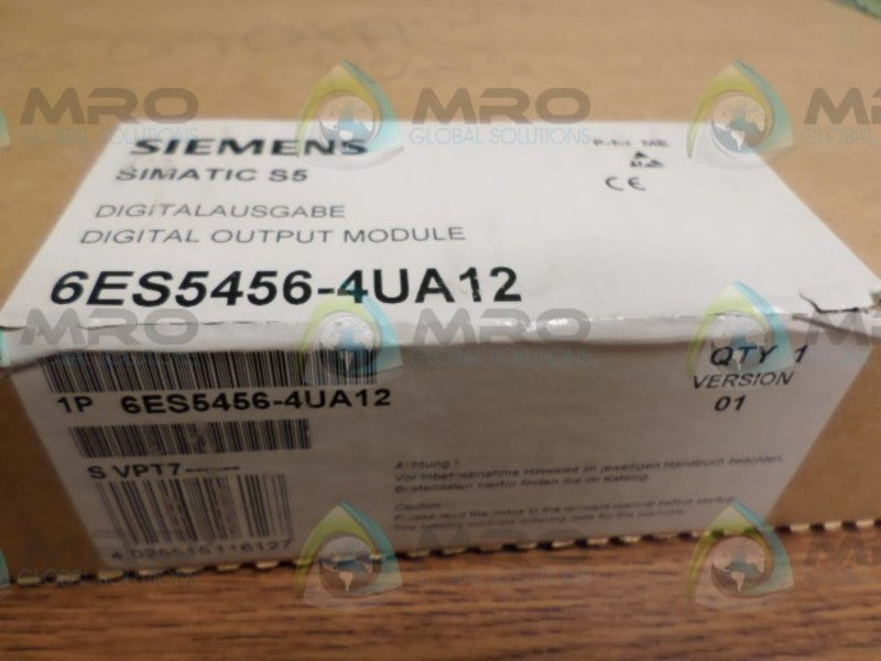 SIEMENS SIMATIC S5 6ES5456-4UA12 DIGITAL OUTPUT MODULE * FACTORY SEALED *
