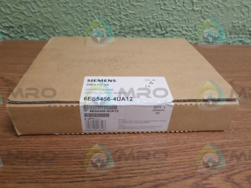 SIEMENS SIMATIC S5 6ES5456-4UA12 DIGITAL OUTPUT MODULE * FACTORY SEALED *
