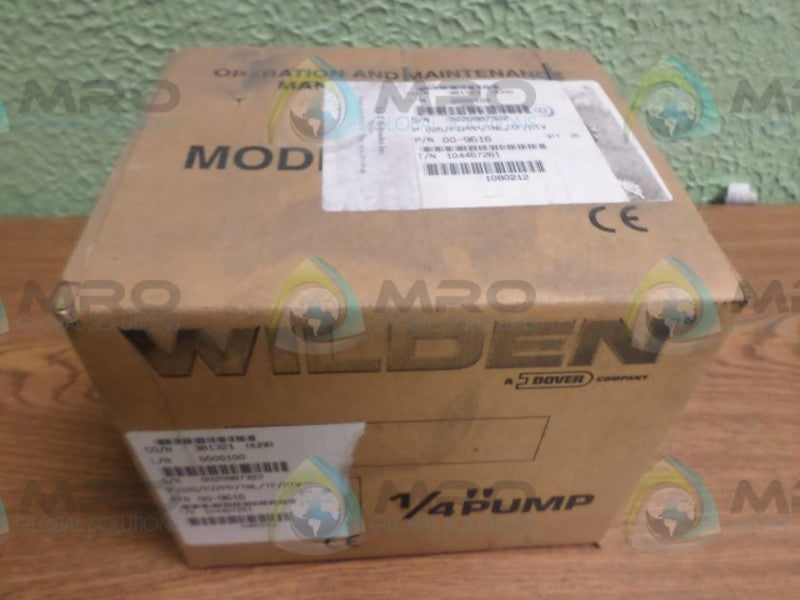 WILDEN P.025/9ZPPP/TNL/TF/PTV *NEW IN BOX*