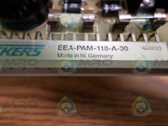 VICKERS EEA-PAM-118-A-30 * USED *