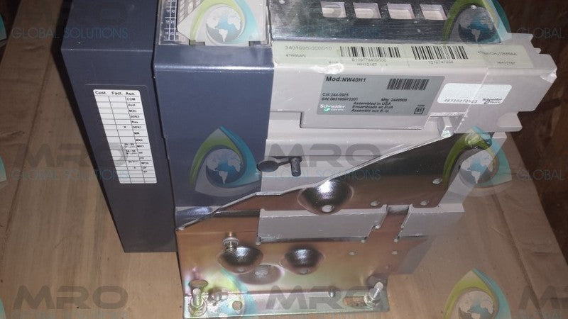 SQUARE D MASTERPACT NW40H1 W/MICROLOGIC 6.0A * NEW IN BOX *