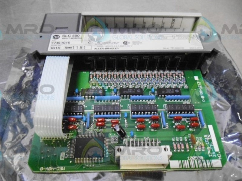 INDUSTRIAL SPARE PART SLC 500 1746-IG16 SER. C INPUT MODULE  NSNP