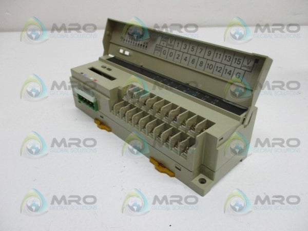 OMRON DRT1-ID16-1 REMOTE I/O TERMINAL MODULE  UNMP