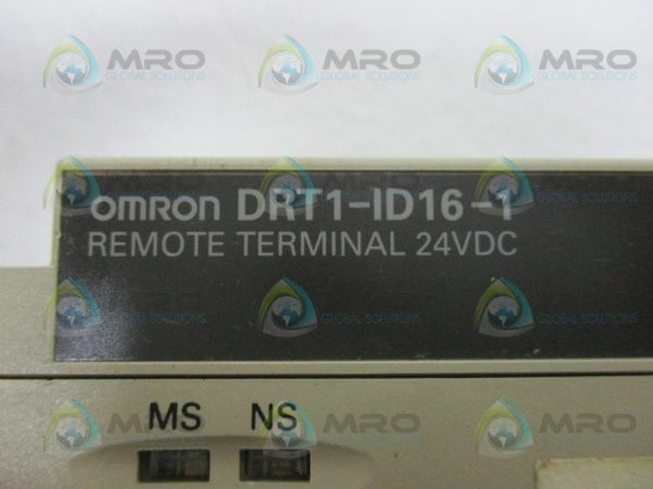 OMRON DRT1-ID16-1 REMOTE I/O TERMINAL MODULE  UNMP