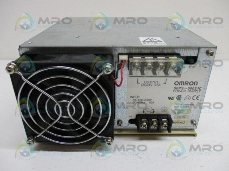 OMRON S8PS-60024C POWER SUPPLY  UNMP