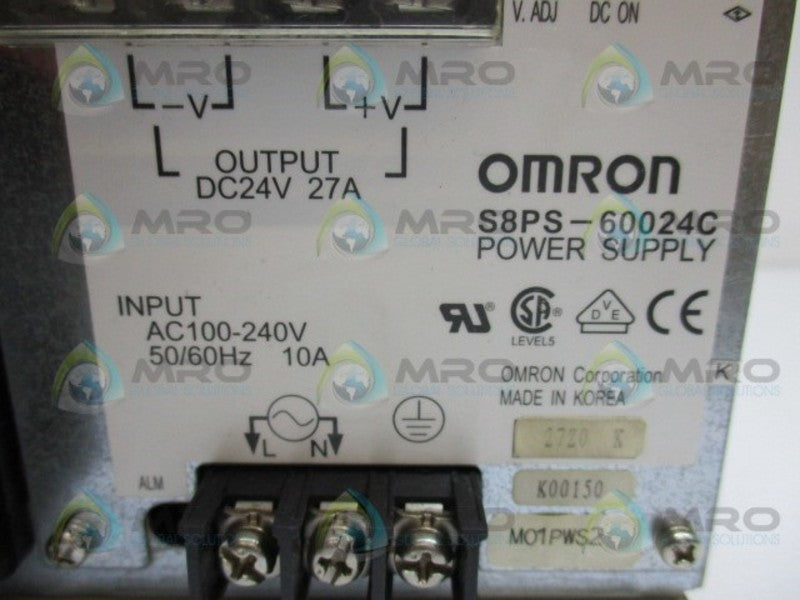 OMRON S8PS-60024C POWER SUPPLY  UNMP