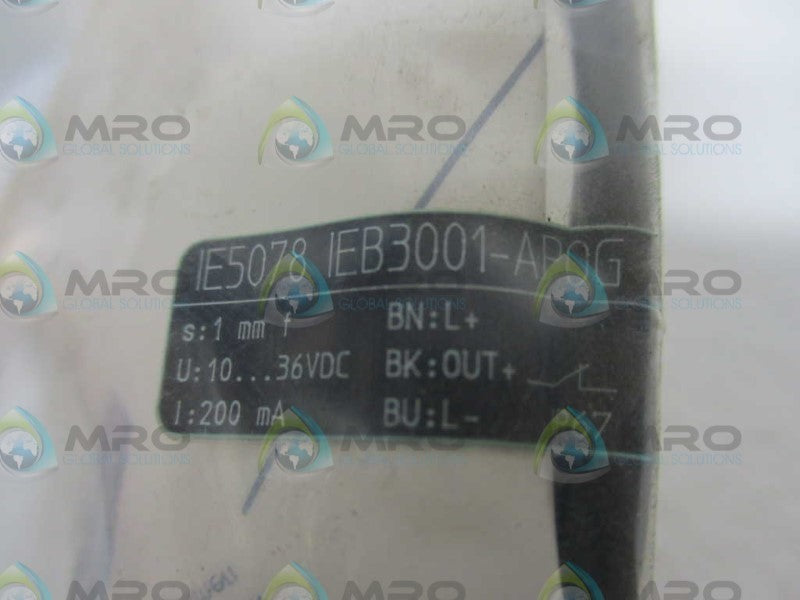 IFM EFECTOR IE5078 PROXIMITY SENSOR * NEW IN FACTORY BAG *