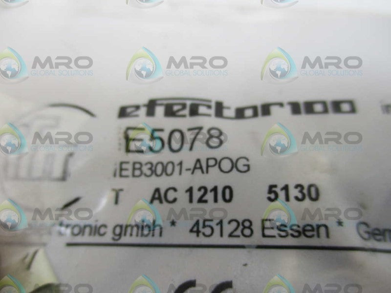 IFM EFECTOR IE5078 PROXIMITY SENSOR * NEW IN FACTORY BAG *