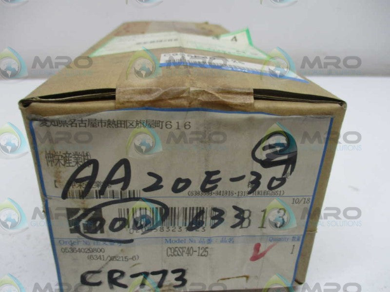 SMC C95SF40-125 HYDRAULIC CYLINDER  NSFS