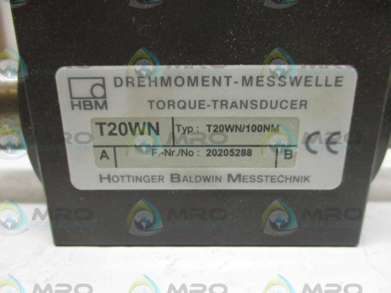 HBM T20WN/100NM TORQUE METER  NSMP