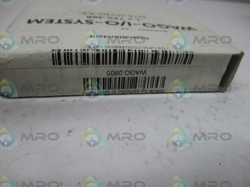 WAGO 750-468 ANALOG INPUT MODULE * FACTORY SEALED *