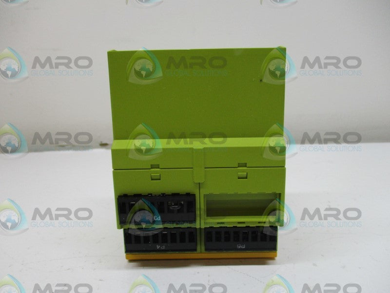 PILZ PN0ZX9P24VDC100-240VACDC7no2so 777606 SAFETY RELAY SWITCH  NSMP