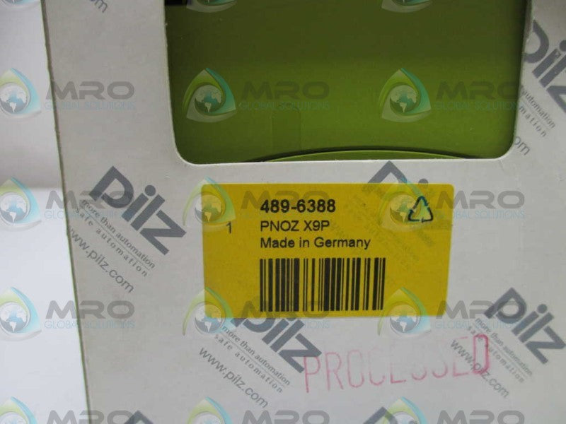 PILZ PN0ZX9P24VDC100-240VACDC7no2so 777606 SAFETY RELAY SWITCH  NSMP