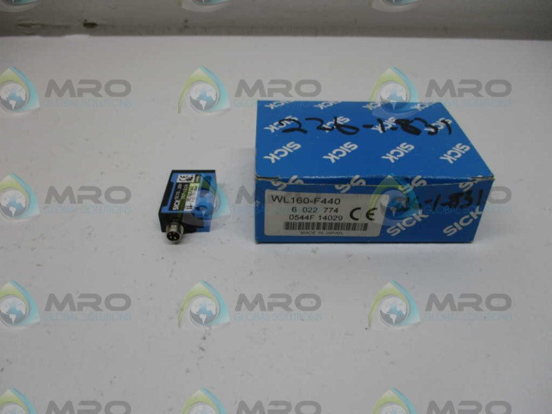 SICK WL160-F440 PHOTOELECTRIC SENSOR *NEW IN BOX*