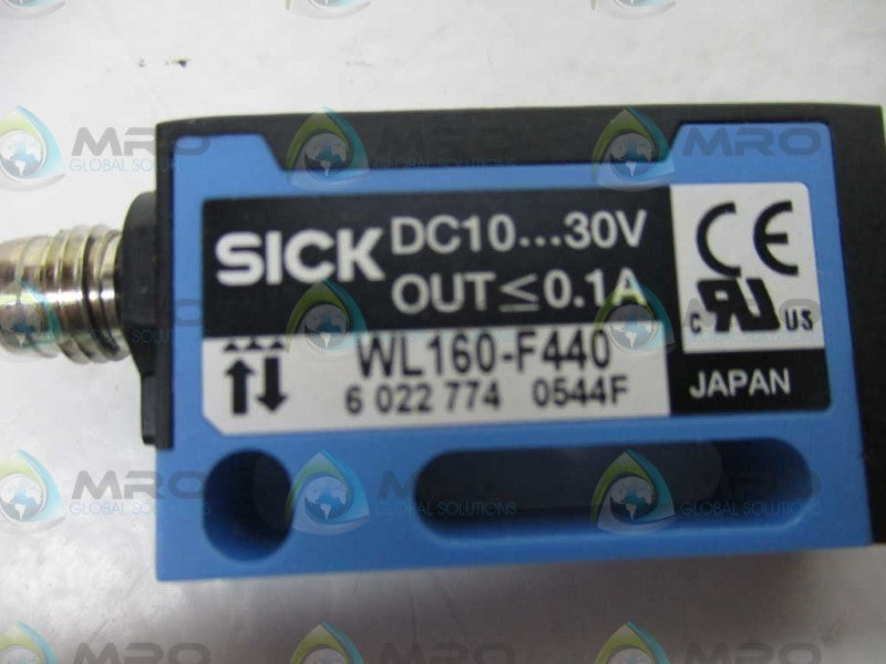 SICK WL160-F440 PHOTOELECTRIC SENSOR *NEW IN BOX*