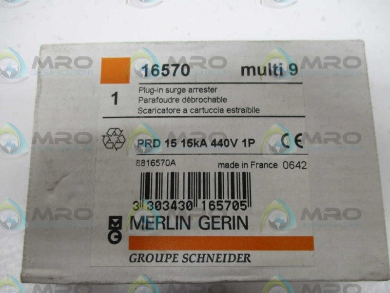 MERLIN GERIN 16570 PLUG-IN SURGE ARRESTER  NSNP