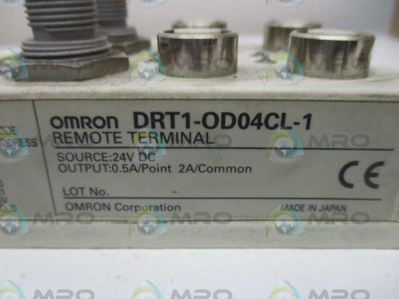 OMRON DRT1-OD04CL-1 REMOTE TERMINAL  UNMP