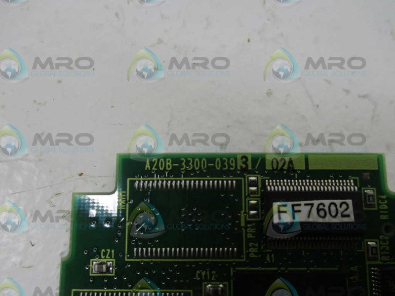 FANUC A20B-3300-0393/02A SERVO CARD  NSMP
