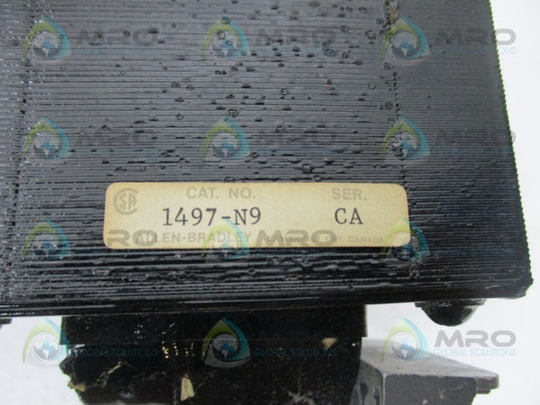 ALLEN BRADLEY 1497-N9 SER. CA TRANSFORMER  UNMP