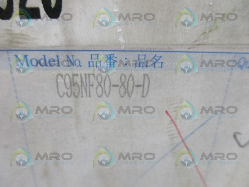SMC C95NF80-80-D PNEUMATIC CYLINDER  NSFS