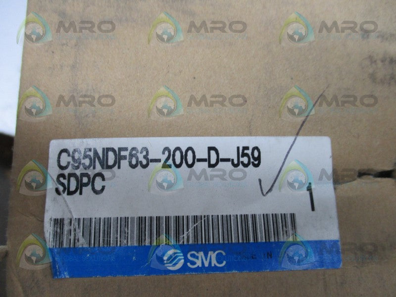 SMC C95NDF63-200-D-J59SDPC PNEUMATIC CYLINDER  NSFS