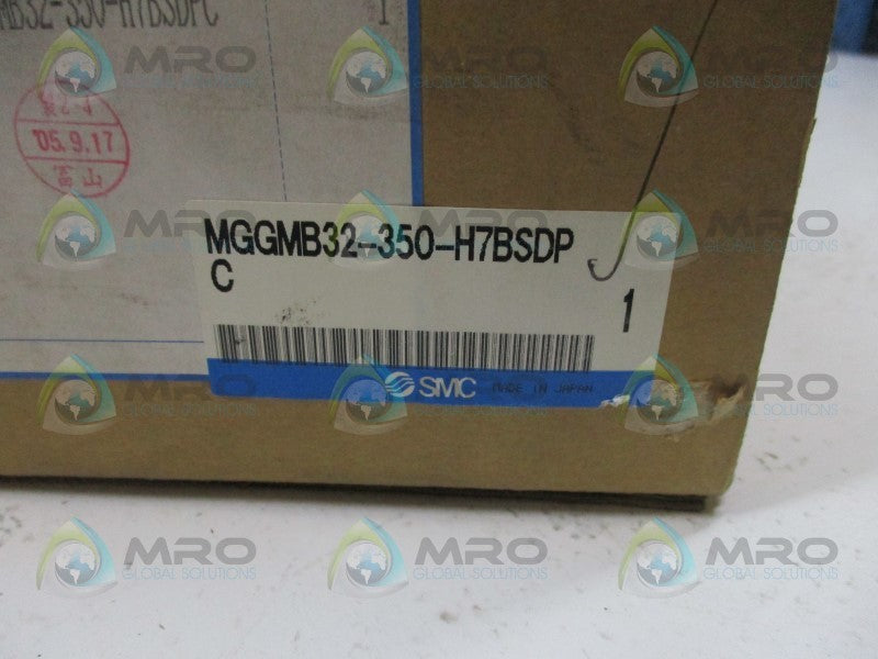 SMC MGGMB32-350-H7BSDPC GUIDED CYLINDER * FACTORY SEALED *