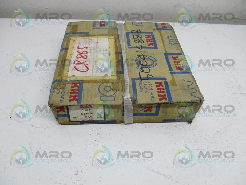 KHK SS3-70 SPUR GEAR  NSFS