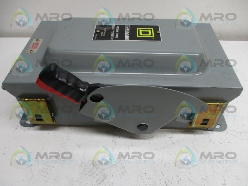 SQUARE D HU362A SAFETY SWITCH  NSMP