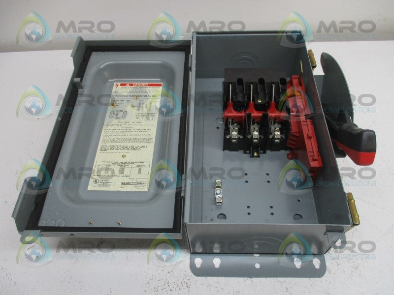 SQUARE D HU362A SAFETY SWITCH  NSMP