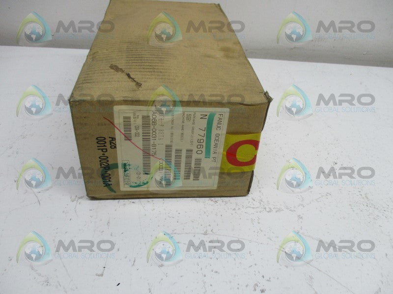 FANUC A06B-0031-B175 SERVO MOTOR * FACTORY SEALED *