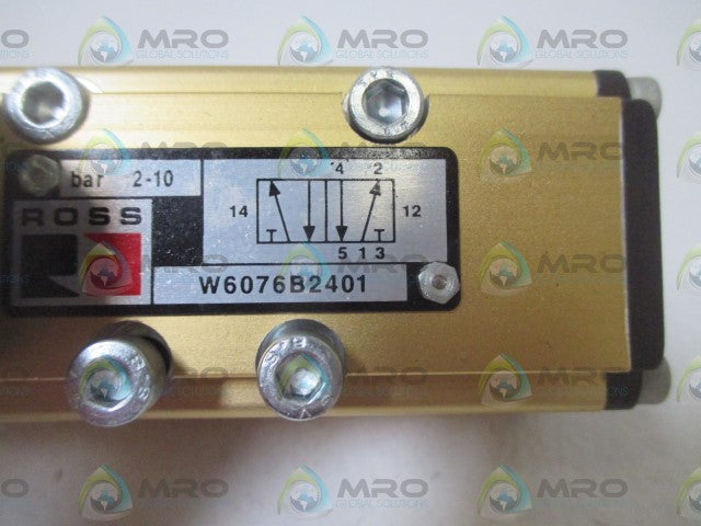 ROSS W6076B2401 SOLENOID VALVE *NEW NO BOX*