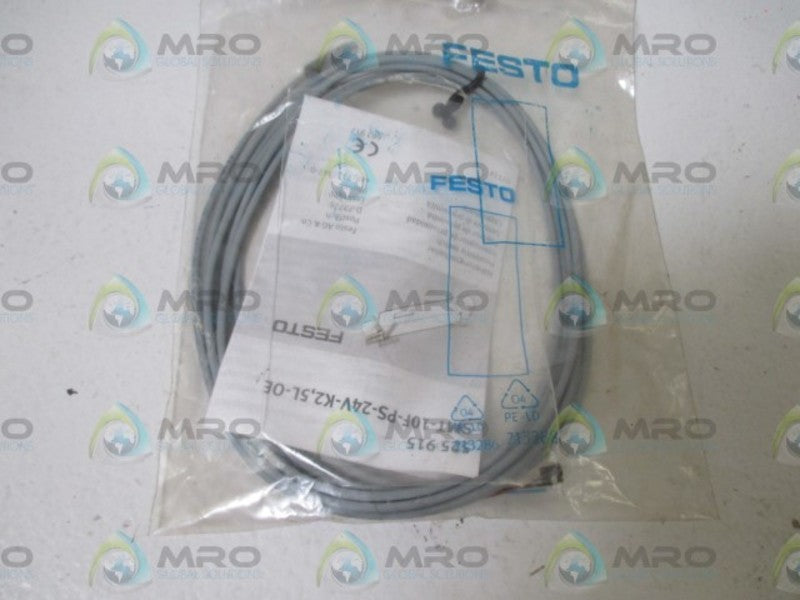 FESTO SMT-10F-PS-24V-K2,5L-OE PROXIMITY SWITCH * NEW IN A FACTORY BAG *
