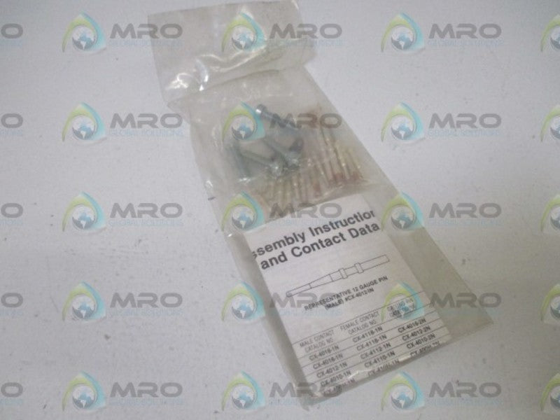 SINE CONNNECTOR CORP. CX-4012-1N PIN CONTACT * NEW IN A FACTORY BAG *