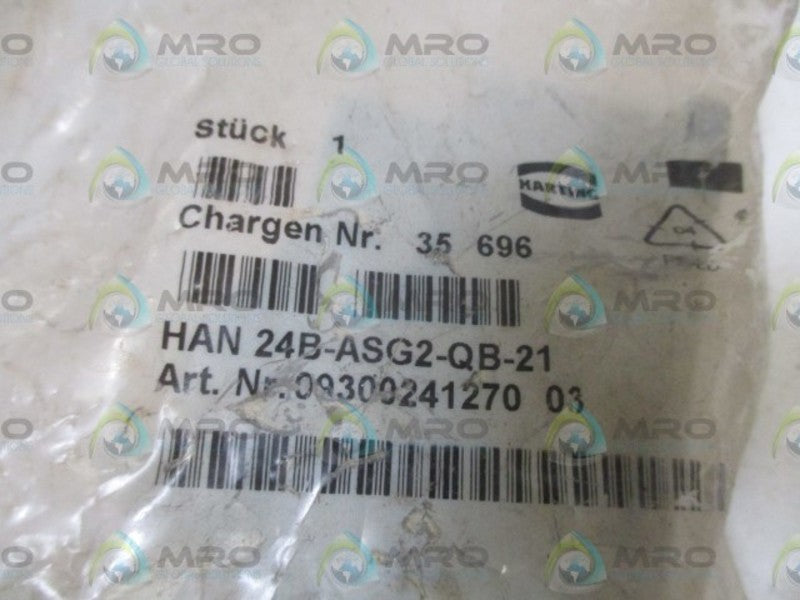 HARTING 09300241270 CONNECTOR HOOD * NEW IN A FACTORY BAG *