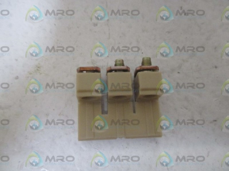 LOT OF 40 WEIDMULLER WQV 6/3 CROSS-CONNECTOR TERMINALS *NEW IN BOX*