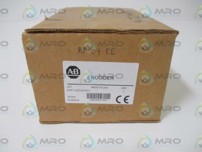 ALLEN BRADLEY 845F-SJEZ24CNY2 SER.C ENCODER * NEW IN BOX *